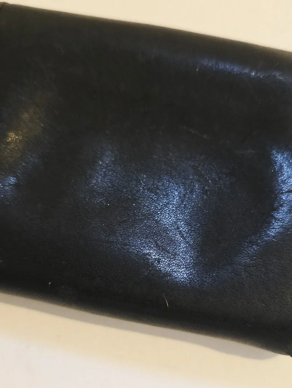 Vintage Coach Black Leather Multifunction Wallet Key Case Coin Purse 7219 Boxed